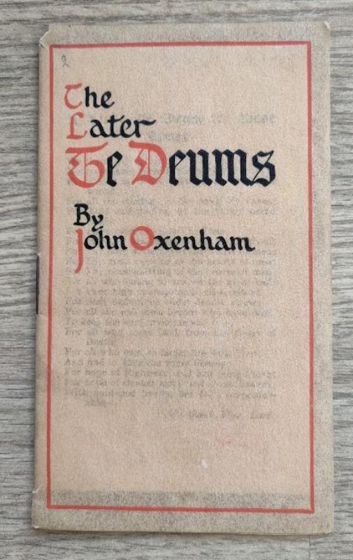 Image for The Later Te Deums