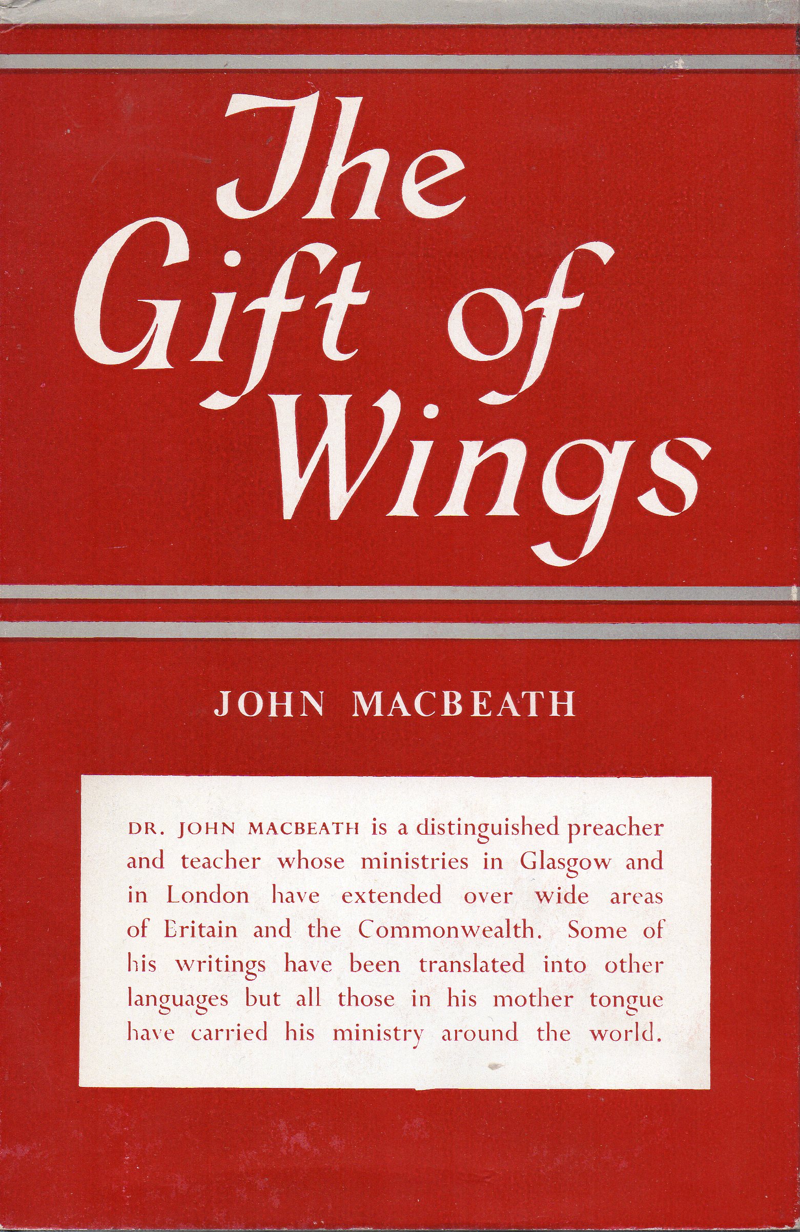 Image for The Gift of Wings
