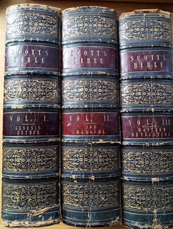 The Holy Bible; Containing the Old and New Testaments, according to the Authorized Version; with Explanatory Notes, Practical Observations: Set of 3 Volumes