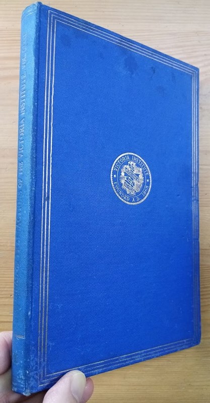 Journal of the Transactions of the Victoria Institute, or Philosophical Society of Great Britain: Vol 81: 1949