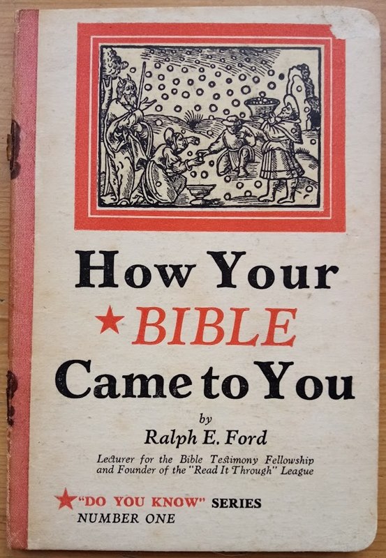 Image for How Your Bible Came to You (Do You Know series, Number One) How Your Bible Came to You (Do You Know series, Number One)