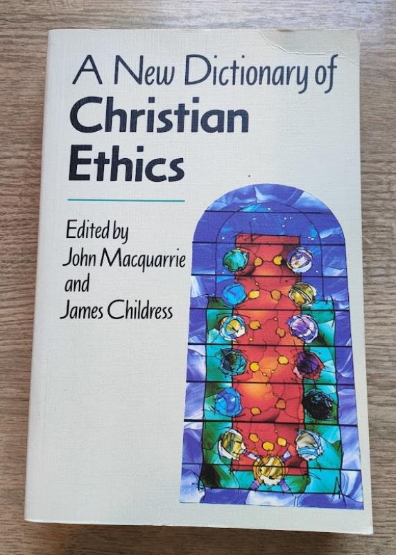 Image for A New Dictionary of Christian Ethics