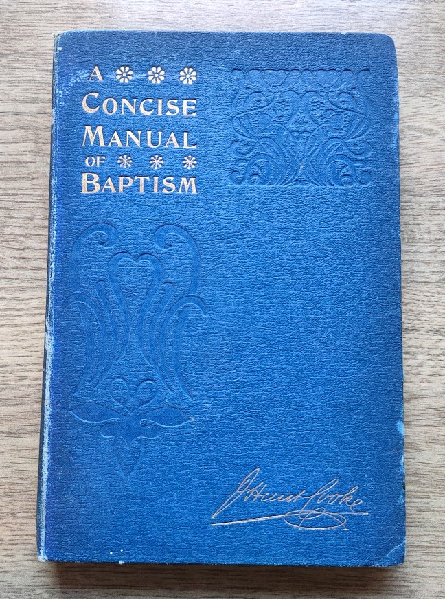 Image for A Concise Manual of Baptism