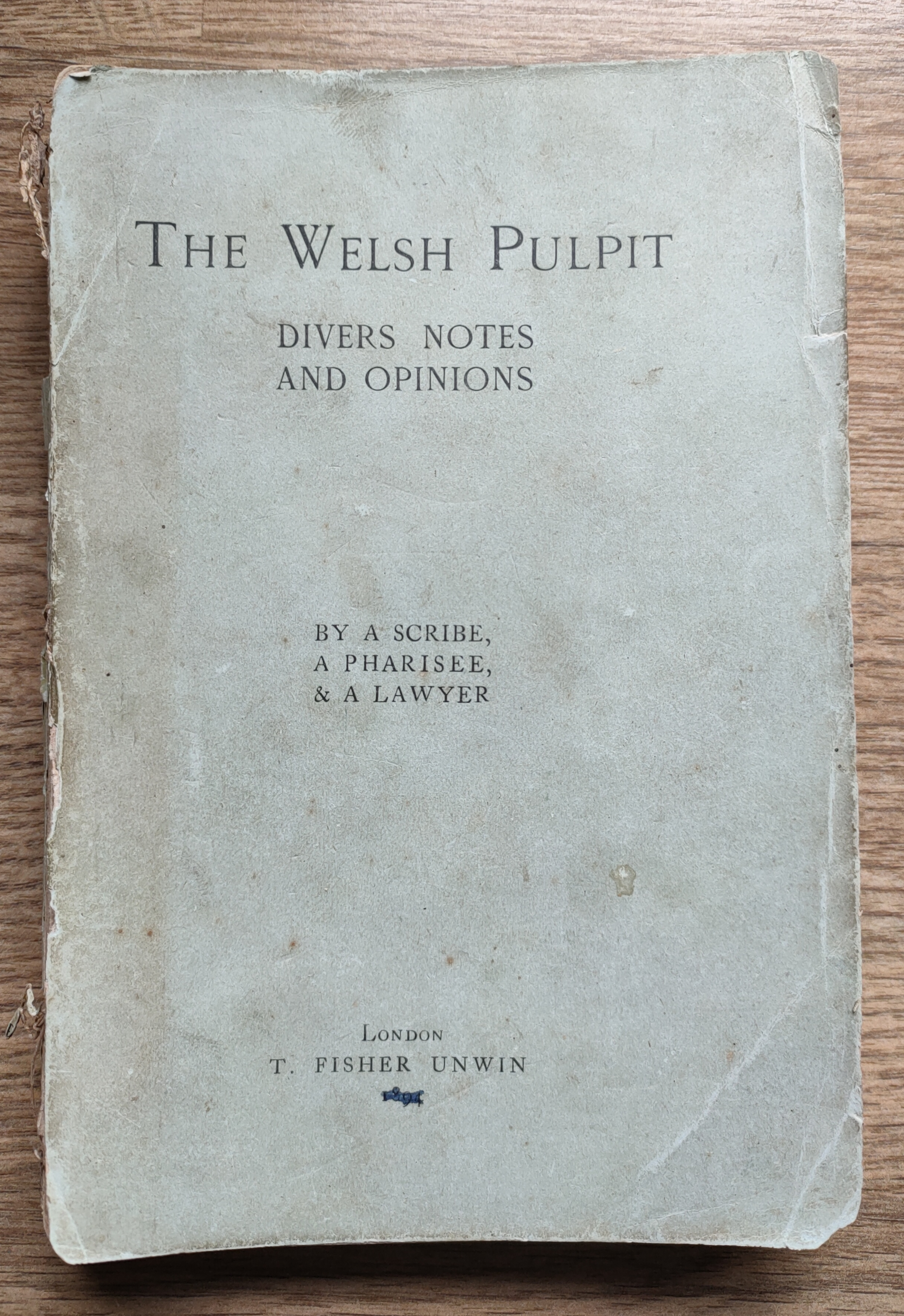Image for The Welsh Pulpit: Divers Notes and Opinions