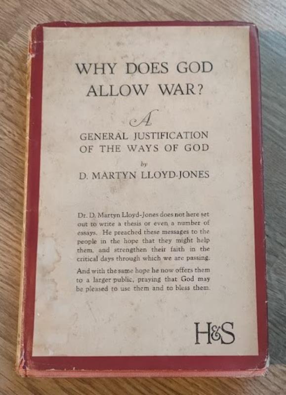 Image for Why Does God Allow War?  A General Justification of the Ways of God