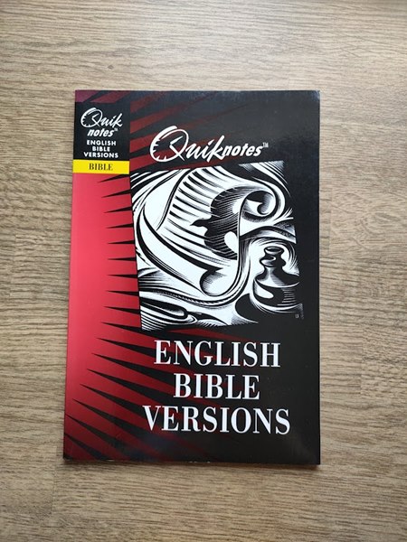 Image for Quiknotes: English Bible Versions