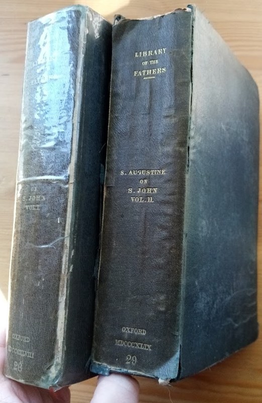 Homilies on the Gospel According to St John, and his First Epistle (set of 2 volumes) (Library of Fathers of the Holy Catholic Church)