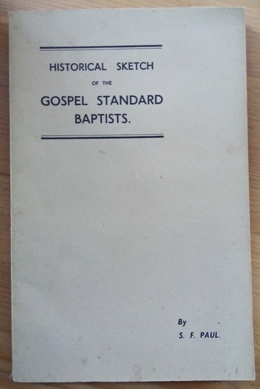 Historical Sketch of the Gospel Standard Baptists