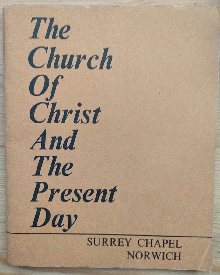 The Church of Christ and the Present Day