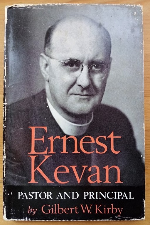 Ernest Kevan, Pastor and Principal
