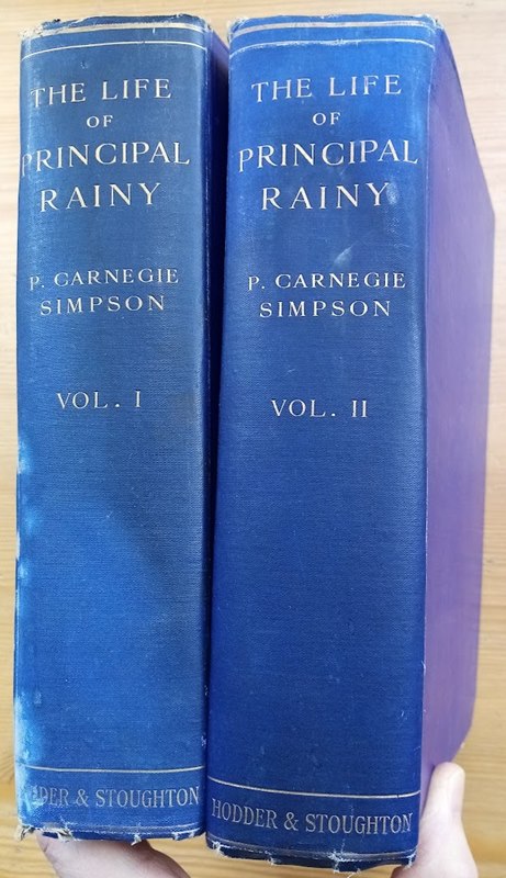 The Life of Principal Rainy (set of two volumes)