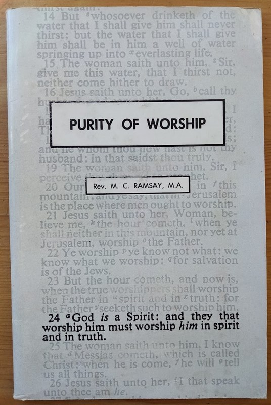 Purity of Worship