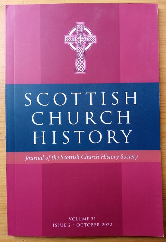 Scottish Church History Vol 51: Issue 2: October 2022