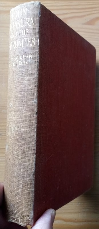 John Hepburn and the Hebronites: A Study in the Post-Revolution History of the Church of Scotland
