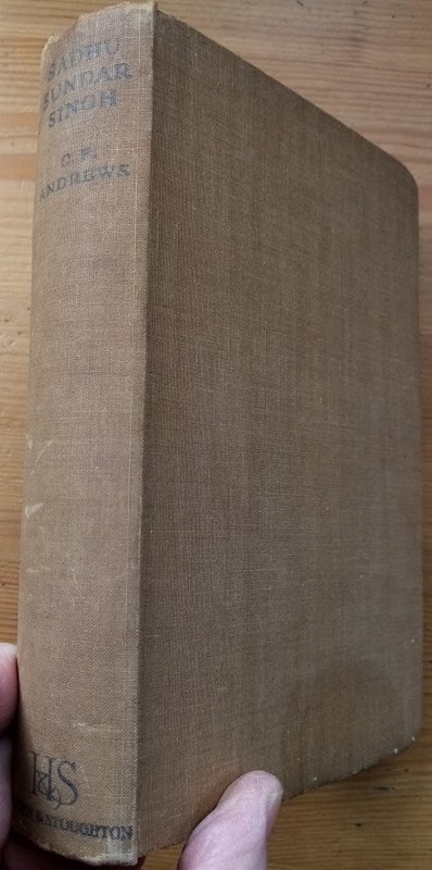 Sadhu Sundar Singh: A Personal Memoir