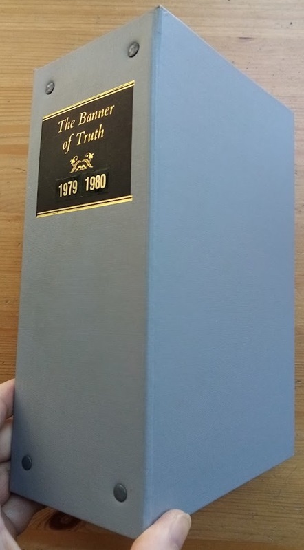 Banner of Truth Magazine Binder Containing Issues 184-207: Jan 1979 - Dec 1980