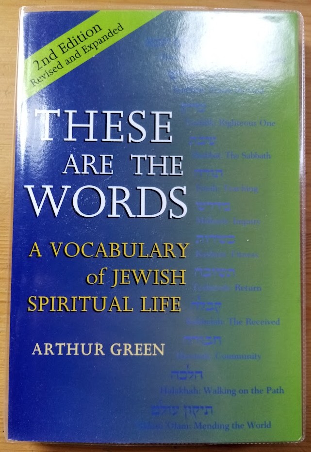 These Are the Words: A Vocabulary of Jewish Spiritual Life