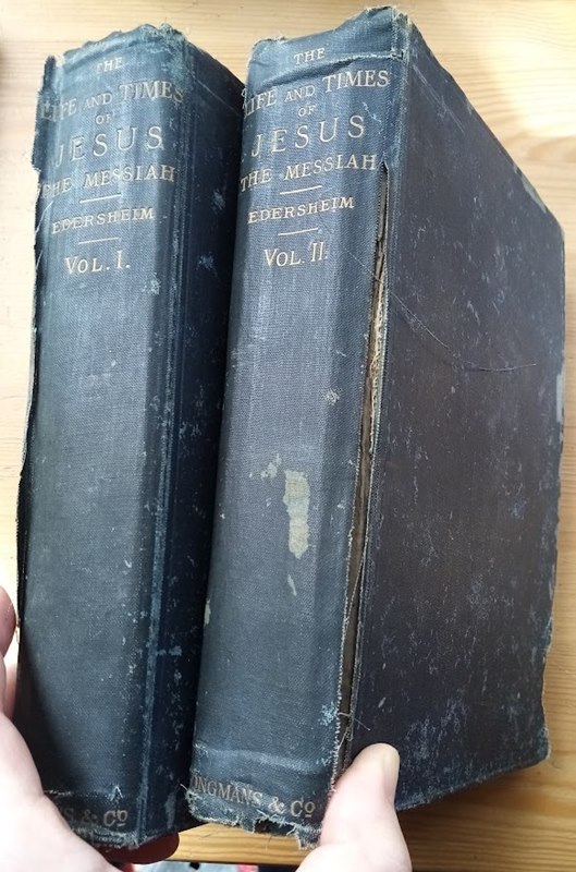 The Life and Times of Jesus the Messiah: Set of 2 Volumes
