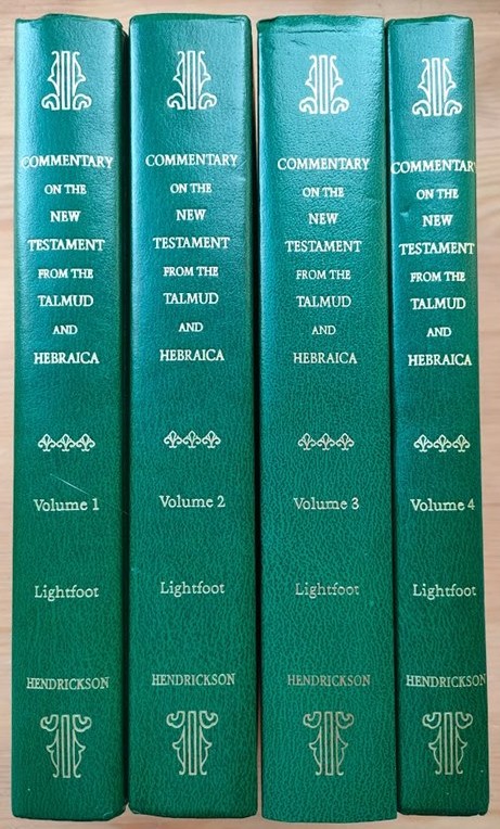 Image for A Commentary on the New Testament from the Talmud and Hebraica (Horae Hebraicae et Talmudicae): Set of 4 Volumes A Commentary on the New Testament from the Talmud and Hebraica (Horae Hebraicae et Talmudicae): Set of 4 Volumes