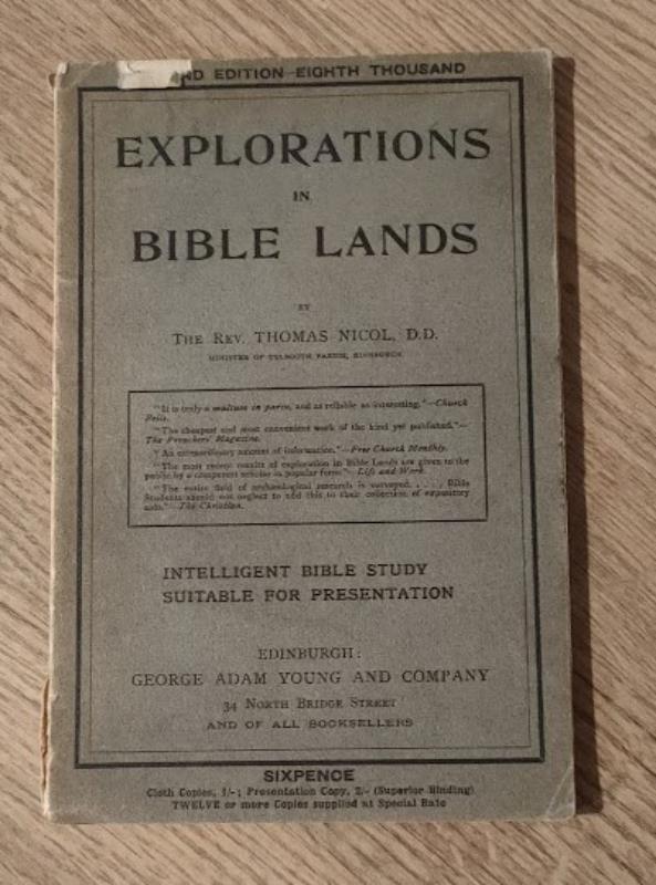 Image for Recent Explorations in Bible Lands
