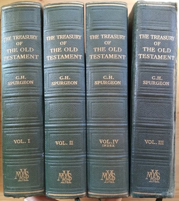 The Treasury of the Old Testament (set of 4 volumes)